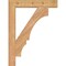 Ekena Millwork Balboa Block Smooth Bracket, Western Red Cedar, 3 1/2"W x 24"D x 32"H BKT04X24X32BOA05SWR - alternate 4
